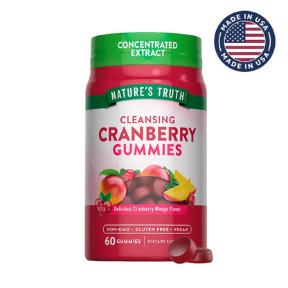 NATURE'S TRUTH CRANBERRY GUMMIES